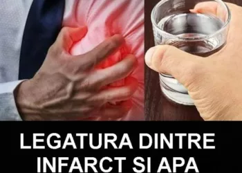 Legătura dintre infarct și apă – Foarte important de știut