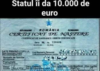 Ai un copil născut după aceasta dată? Statul îi da 10.000 de euro