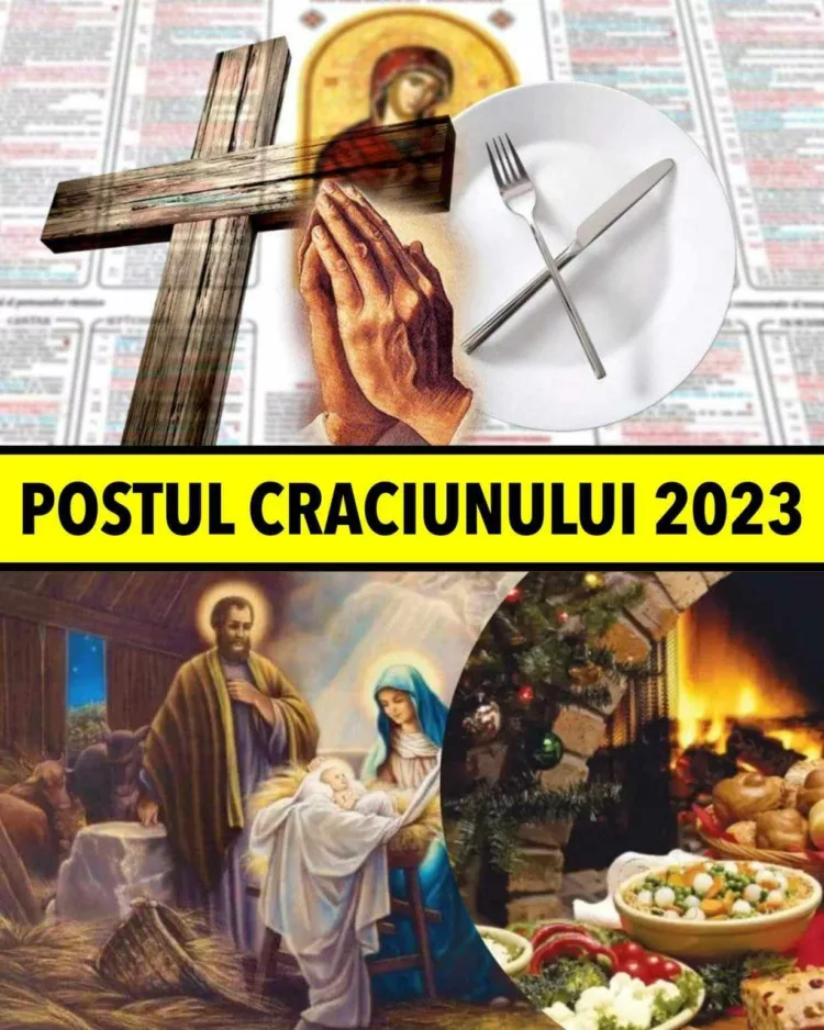 Când începe Postul Crăciunului 2023