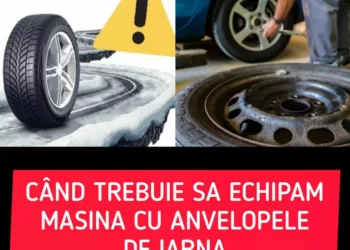 Când echipăm mașina cu anvelopele de iarnă? „Atenție! Doar aceste anvelope sunt omologate pentru a fi folosite iarna” Ce riscă șoferii care nu respectă obligațiile