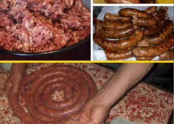 Reteta traditionala de carnati de casa