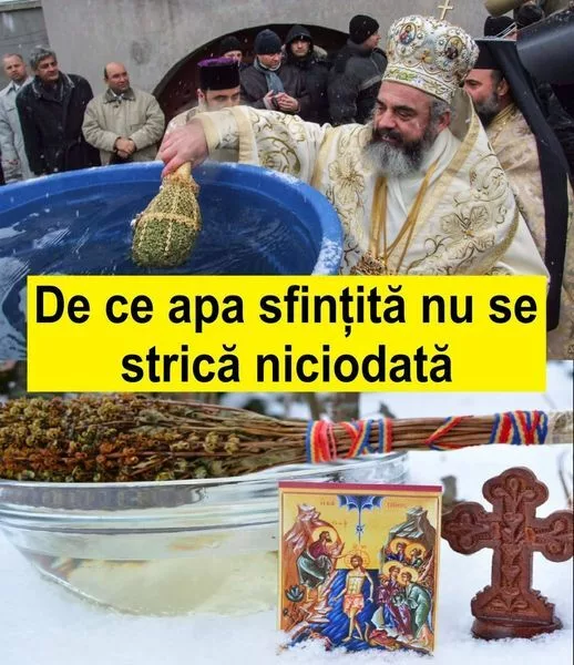 De ce apa sfințită nu se strică niciodată
