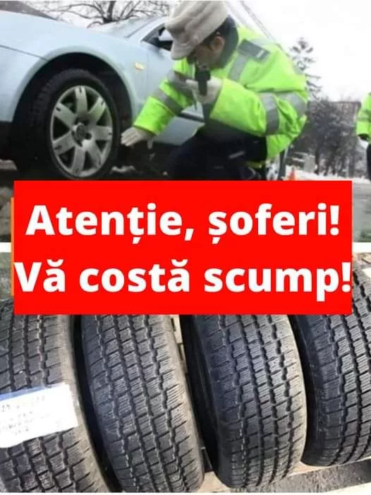 SOC pentru soferi! Anvelopele all seasons nu mai sunt bune iarna. Risti amenzi uriașe daca nu le schimbi