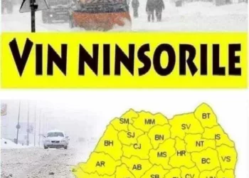 Vin NINSORILE în mare parte din țară! CICLONUL POLAR lovește România. De când începe! Zonele vizate!