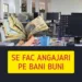 Se dau 1.700 de euro „în mână”, te angajează până la Crăciun şi iei şi primă uriaşă de Sărbători