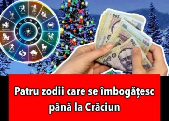 Patru zodii care se îmbogățesc până la Crăciun