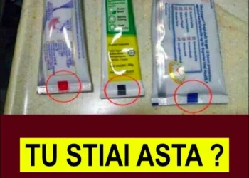 Mare Atenție! Atunci când mai cumpărați pastă de dinți, să dați atenție culorii pătratului de pe tub. De ce