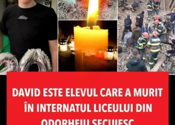 David este elevul care a murit în internatul liceului din Odorheiu Secuiesc.