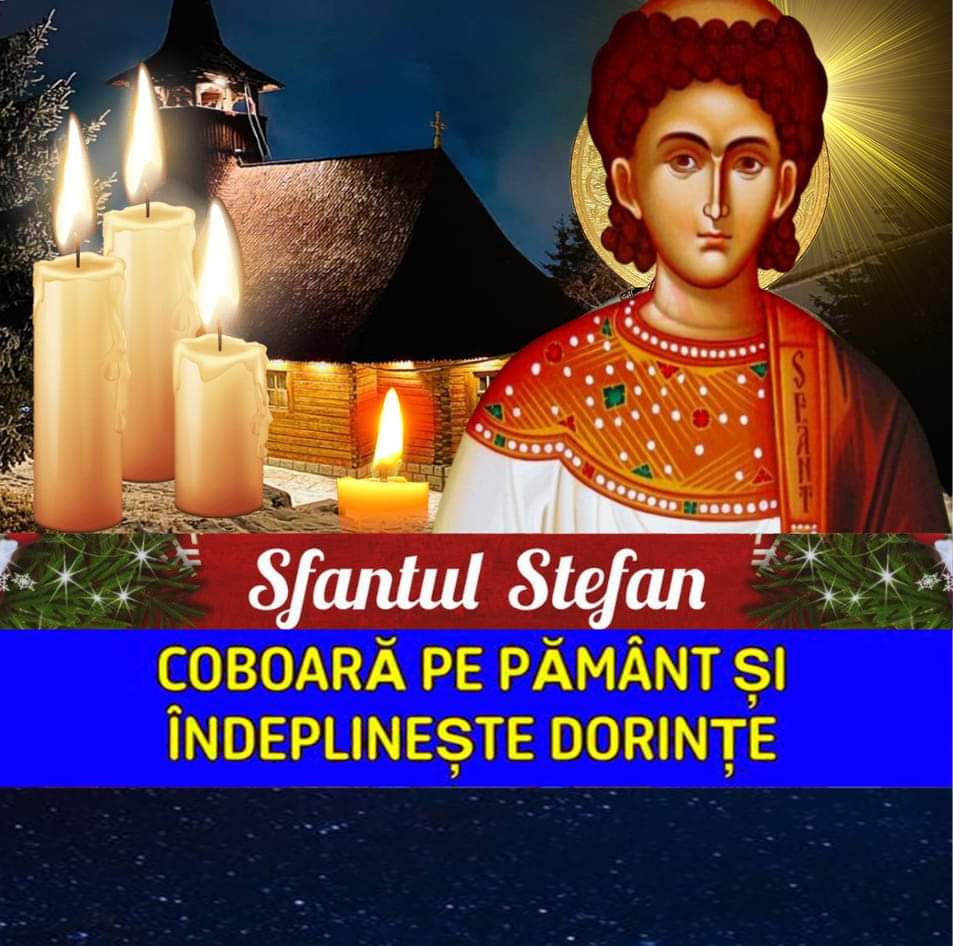 Astazi, 27 decembrie, MARE Sarbatoare