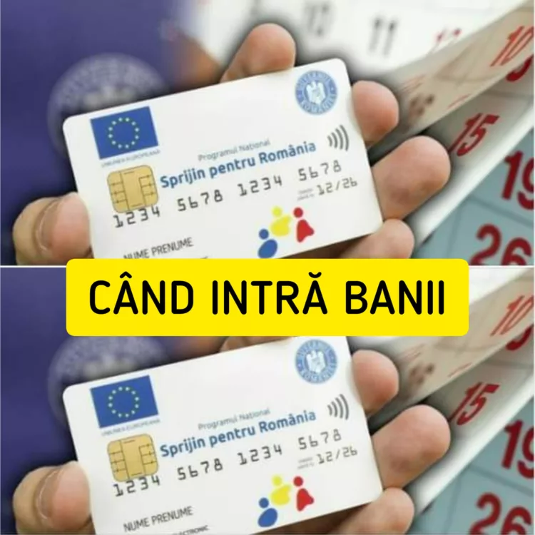 Când intră tranșa a 6-a de bani pe cardurile sociale – Anuntul a fost facut in urma cu putin timp