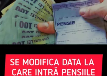 Atenție pensionari! Se modifică data la care intră pensiile din luna ianuarie. Casa de Pensii, anunț oficial