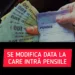 Atenție pensionari! Se modifică data la care intră pensiile din luna ianuarie. Casa de Pensii, anunț oficial