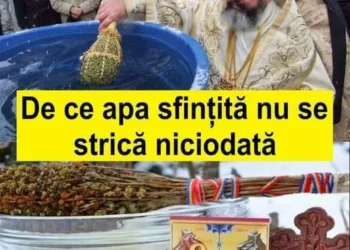 De ce apa sfințită nu se strică niciodată