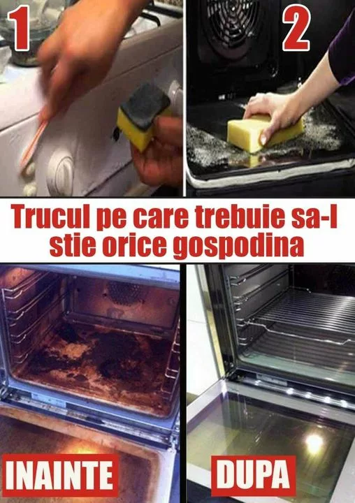 Uite cum sa cureti aragazul fara detergent si fara sa-l freci! Trucul pe care trebuie sa-l stie orice gospodina…