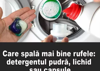 Care produs spala mai bine rufele: detergentul pudra, lichid sau capsule?