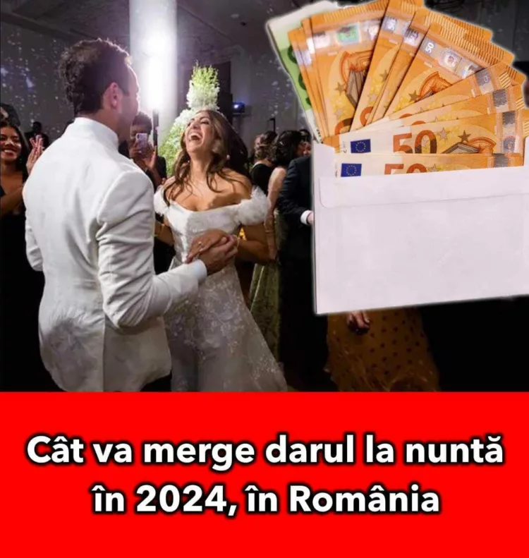 Cât va merge darul la nuntă în 2024, în România. Câți lei trebuie să dai, în funcție de oraș și de gradul de rudenie