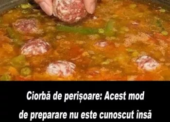Ciorbă de perișoare: Acest mod de preparare nu este cunoscut însă mi-a fost cerut de foarte multe persoane: Din cauza atâtor cereri, am scris aici REȚETA pentru voi