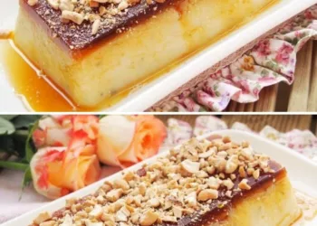 Budinca turceasca cu zahar ars si gris