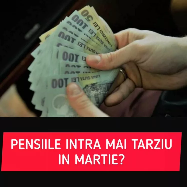 Anunț pentru pensionari! Pe ce dată vor primi banii în luna martie
