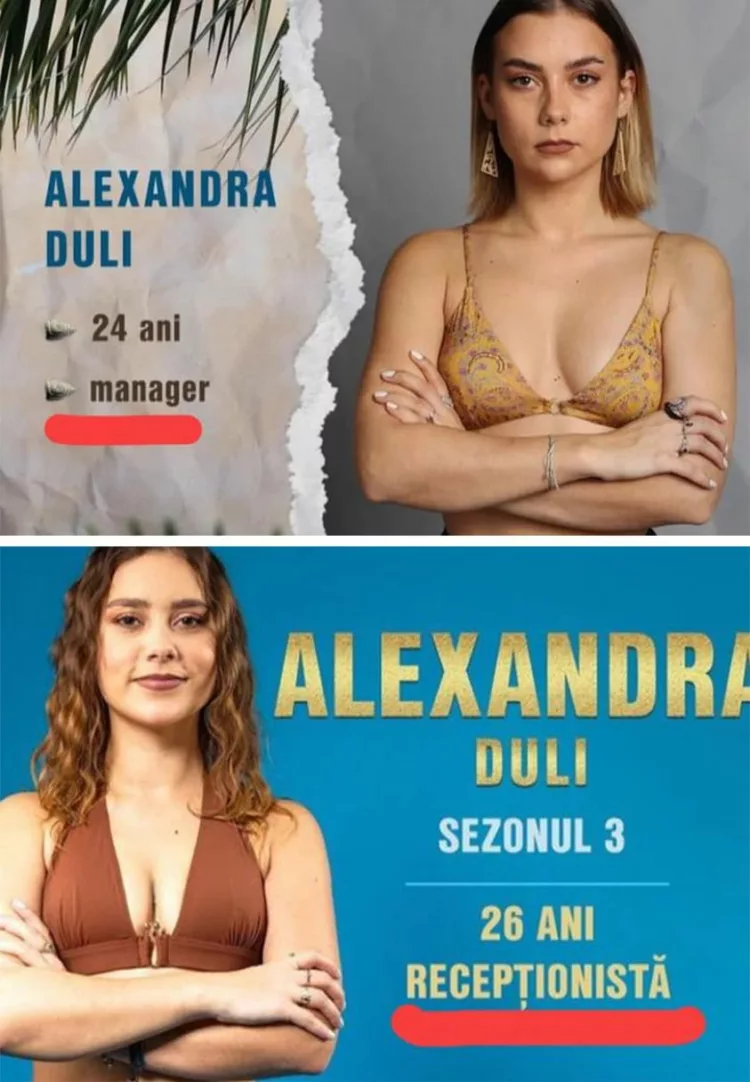 Adevărul despre Alexandra Duli (nume real: Mucea) de la Survivor