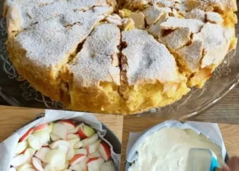 Prăjitură din 3 mere, 3 ouă, 200g zahăr și 150g făină – Rețetă strălucitoare, din 4 ingrediente