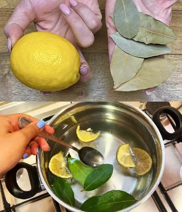 Ceai cu Frunze de Dafin și Lămâie: