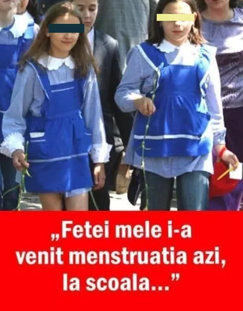 „Fetei mele i-a venit m… azi, la scoala. Daca esti mama acestui baiat, vreau sa-ti spun că…”
