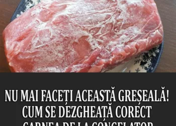 Nu mai faceți această greșeală! Cum se dezgheață corect carnea de la congelator