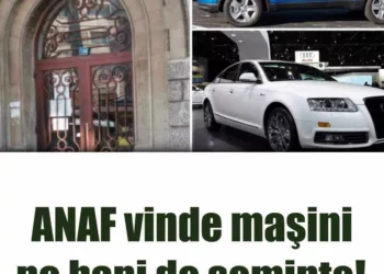 ANAF vinde maşini pe bani de seminţe! Preţurile încep de la 450 de euro