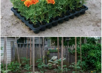 Am plantat gălbenele în jurul roșiilor și s-a întâmplat ceva miraculos