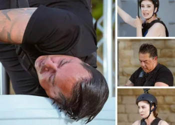 „Mă înec!” Daiana și Sorin, momente tensionate la probă. În timp ce bărbatul țipa că nu poate, influencerița îi dicta mișcările. Ce s-a întâmplat când Dani a întrebat dacă e cazul să oprească proba