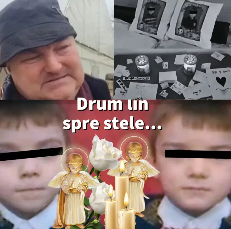 Doi îngerași s-au stins prea devreme, la doar 10 ani. Bunicul care i-a crescut e devastat…