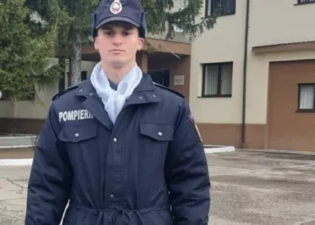 Cine este Flavius, jandarmul-erou care a scos din flăcări un bărbat surprins de o explozie. Tânărul se afla în afara programului de lucru