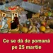 Ce se dă de pomană de Buna Vestire 2024