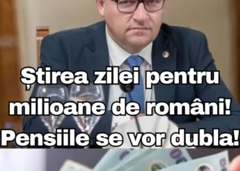 Stirea zilei pentru milioane de români! Pensiile se vor dubla! Ministrul Muncii a anunțat că pensia minimă va fi…
