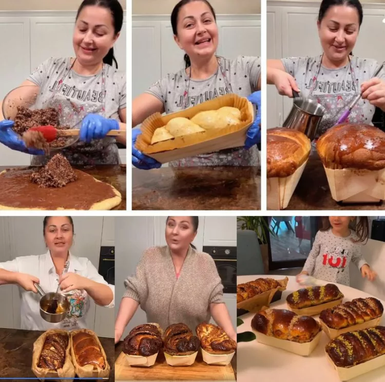 Gabriela Cristea VINDE cozonaci pe internet