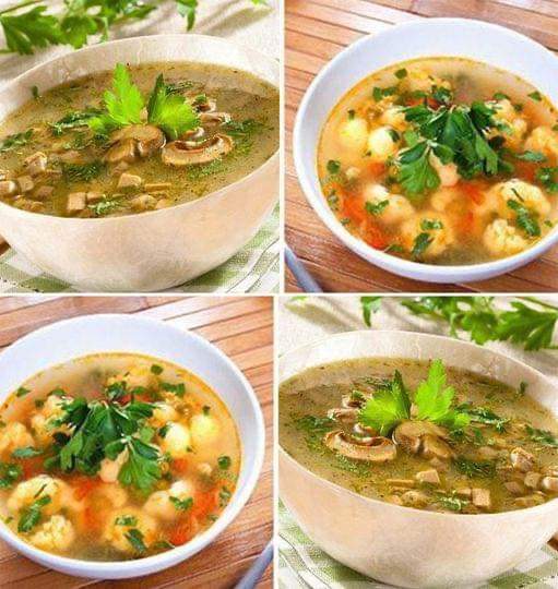 Cele mai gustoase 4 supe fără carne!