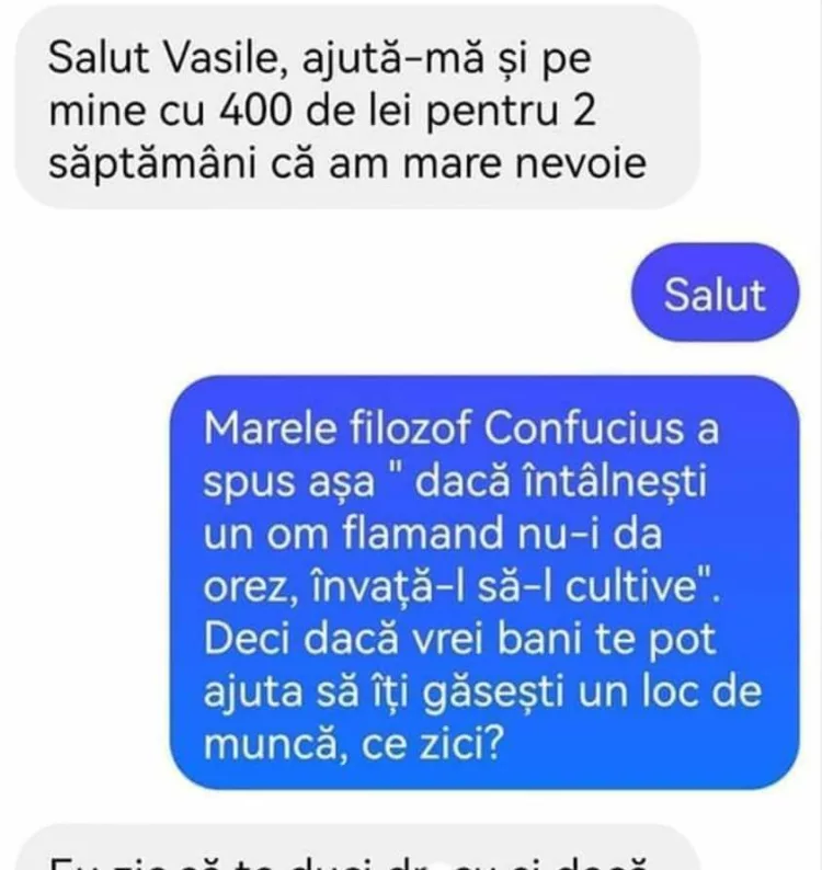 Ce și-a luat-o bietul Confucius