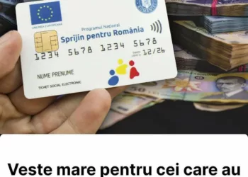 Veste importanta pentru cei care au Carduri de Alimente