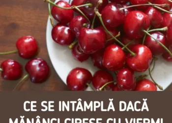 Ce se întâmplă dacă mănânci cireșe cu viermi. Explicațiile specialiștilor