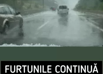 FURTUNILE continuă! Cod galben de ploi torențiale, descărcări electrice și grindină