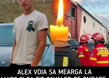 El este tânărul de 19 ani care a murit, după ce maşina sa a fost lovită de tren
