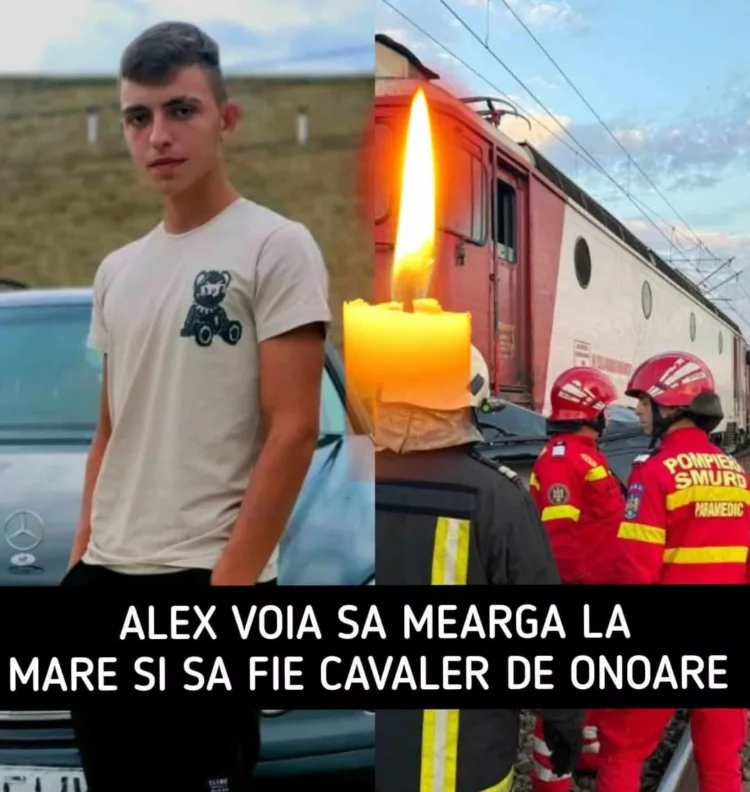 El este tânărul de 19 ani care a murit, după ce maşina sa a fost lovită de tren