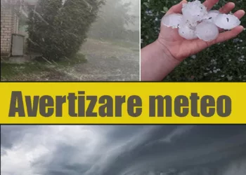 Romania, lovita de ploi torentiale, vijelii si grindina