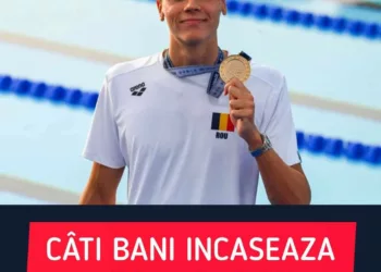 Câți bani încasează David Popovici după ce a cucerit medalia de AUR