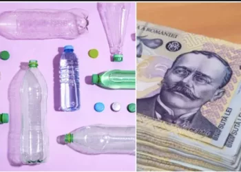 Câți bani poate câștiga pe zi o persoană care strânge PET-urile din coșurile de gunoi și le duce la reciclare la aparatele SGR
