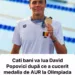 Cati bani va lua David Popovici după ce a cucerit medalia de AUR si cea de Bronz de la Olimpiada