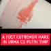 Cutremur semnificativ în zona seismică Vrancea. Ce magnitudine a avut, potrivit INFP