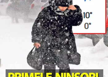 Ninge peste câteva săptămâni în România!