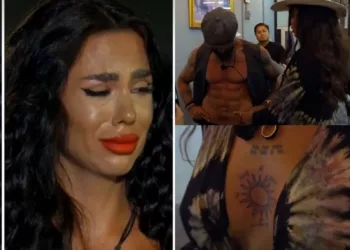 Cristina s-a împăcat cu Andrei, dar se va uita toată viaţa la tatuajul făcut cu Diandra Cum a reacţionat când a aflat: „Sunt